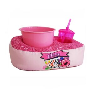 Almofada porta Pipoca Personalizada