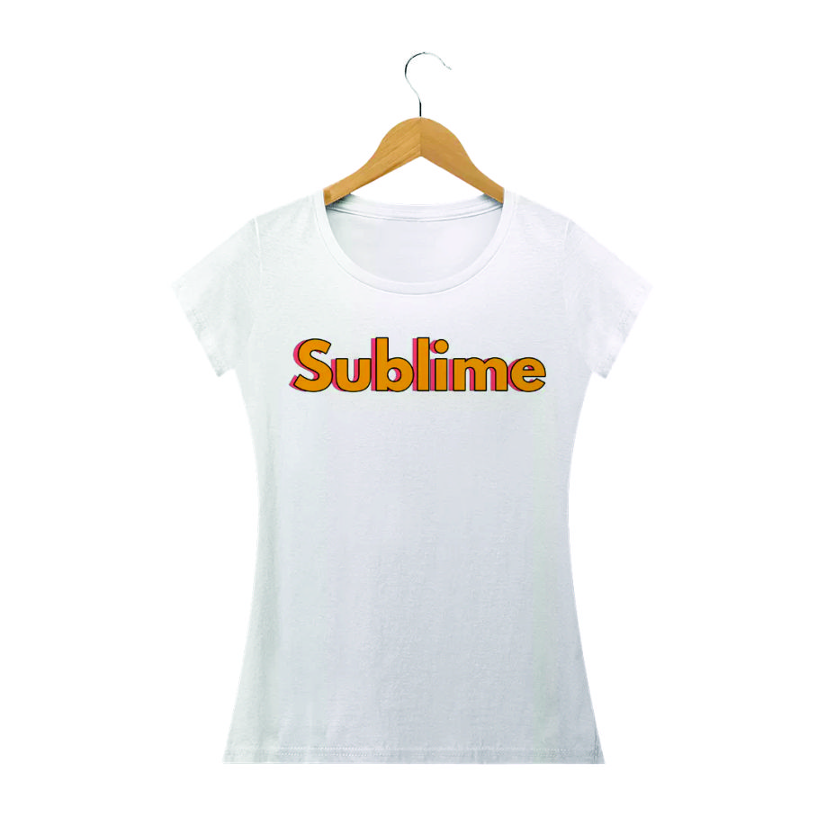 Camiseta Infantil Sublime Branca