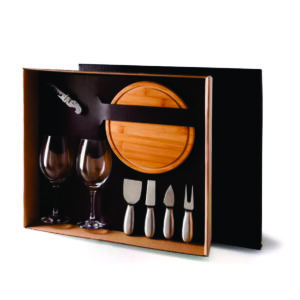 Kit Vinho e Queijo