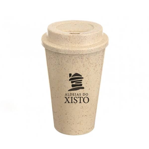 Copo Fibra de Bambu 450ML