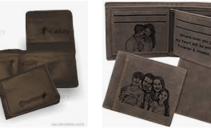 Carteira de Couro Masculina Personalizada