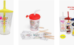 Copo personalizado para festa infantil​