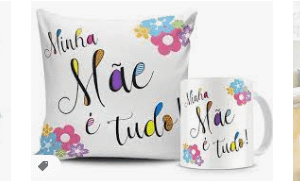 Kit Caneca Dia das Mães