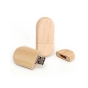 Pen Drive Bambu Oval