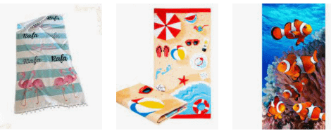 Toalha de Praia Infantil