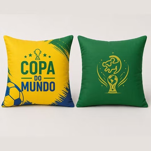 Kit Almofada Copa do Mundo